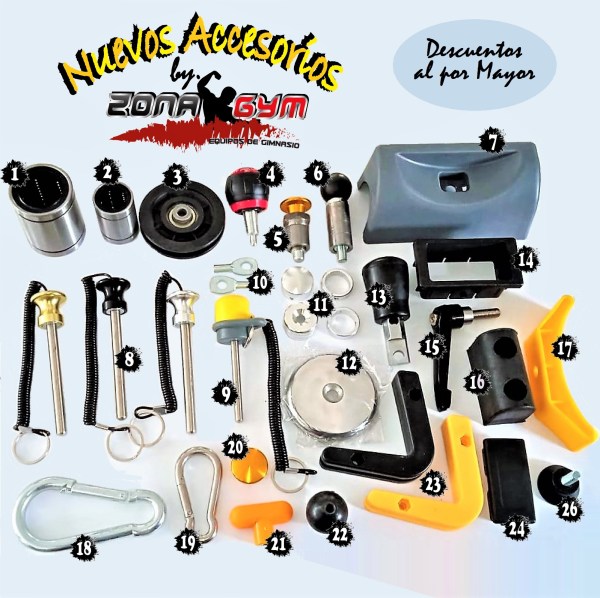 Repuestos para Máquinas GYM